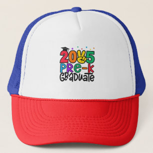 Boné Crianças Pré-K Formando 2025 Graduação da Pré-esco