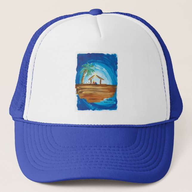 Boné CriançasArt para Choc - Paz na Terra (Frente)