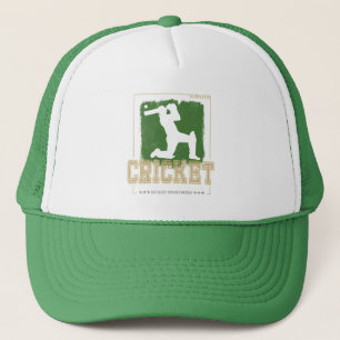 Boné Cricket Batsman Vintage Pitcher Player Treinador