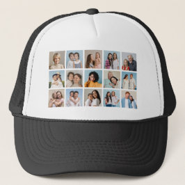 Boné Crie Sua Própria Colagem De Fotos 15