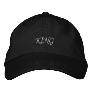Boné Crio Próprio Texto-Chapéu Negro Elegante Impresso