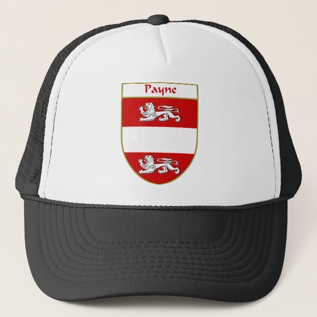 Boné Crista da brasão/família de Payne (Frente)