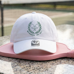 Boné Crista do Clube de Pickleball da Universidade da M