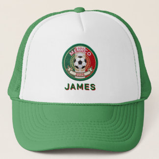 Boné Crista Personalizada de Fãs de Futebol do México c
