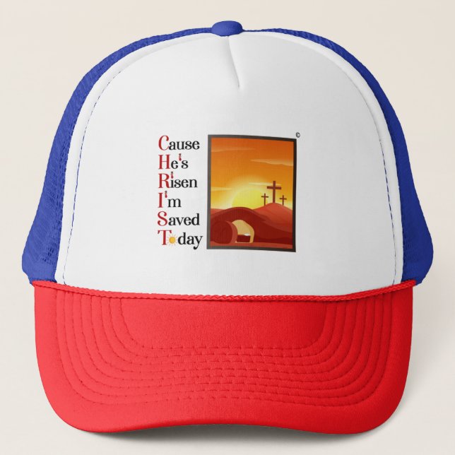 Boné Cristo Acronym Trucker Hat (Frente)