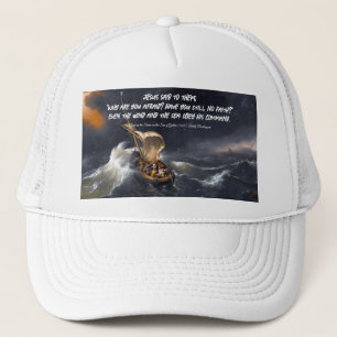 Boné Cristo na Tempestade