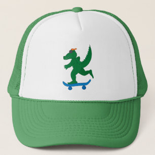 Boné Crocodilo de skater