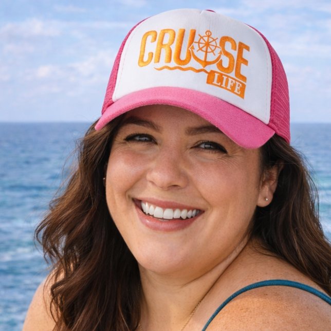 Boné Cruise Life (Fun Cruise Hat featuring #CruiseLife)