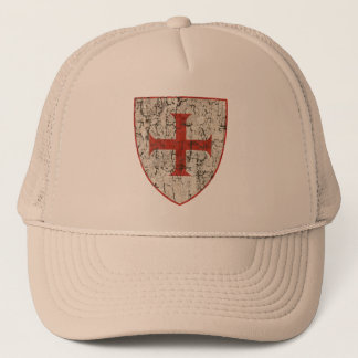 Boné Cruz de Templar, afligida