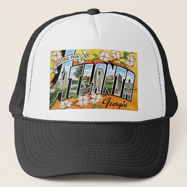 Boné Cumprimentos de Atlanta, GA! (Frente)