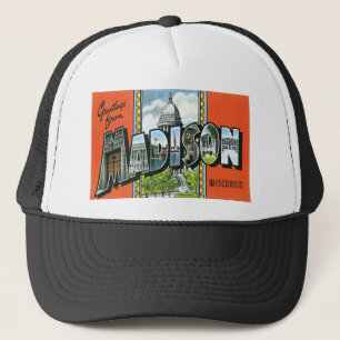 Boné Cumprimentos de Madison, Wisconsin!
