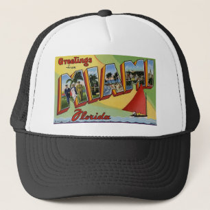 Boné Cumprimentos de Miami Florida