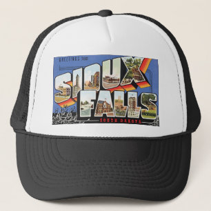 Boné Cumprimentos de Sioux Falls South Dakota, vintage