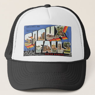 Boné Cumprimentos de Sioux Falls South Dakota, vintage