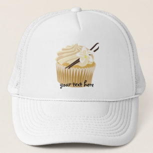 Boné Cupcake de baunilha