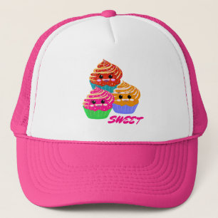 Boné Cupcakes coloridos