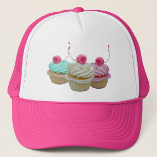 Boné Cupcakes da cereja