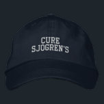 Boné "Cure Sjogren" - Chapéu bordado<br><div class="desc">Quer mudar? Basta adicionar seu próprio texto!</div>