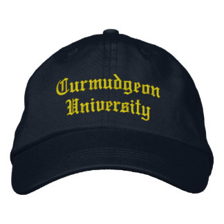Boné Curmudgeon University Baseball Hat
