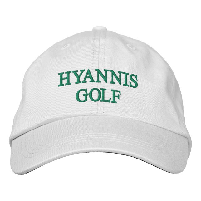 Boné Curso Golf bordou Chapéu Golfe (Frente)