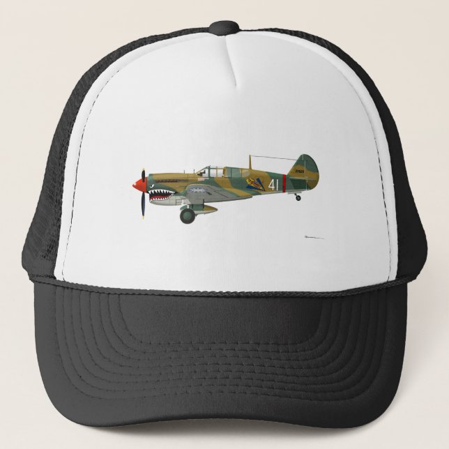 Boné Curtiss P-40 Warhawk (Frente)