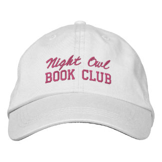 Boné Custom Book Club Name