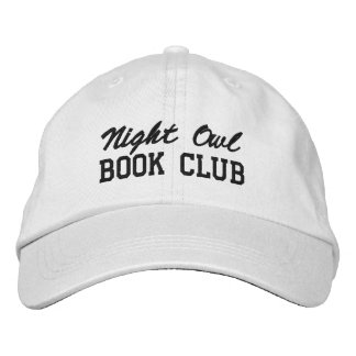 Boné Custom Book Club Name