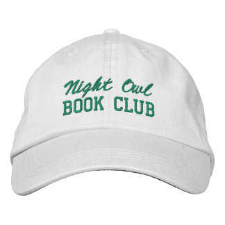 Boné Custom Book Club Name