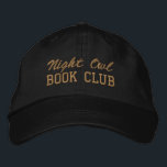Boné Custom Book Club Name<br><div class="desc">Show off your love of reading (and your favorite reading crew) with this custom embroidered book club hat! Personalized with your book club name or any custom text, this hat is the perfect blend of cozy, casual, and bookish style. Use Zazzle’s easy design tools to choose your preferred fonts and...</div>