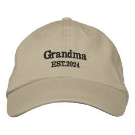 Boné Custom Gift for Grandma Grandpa Mother’s Day Gift 