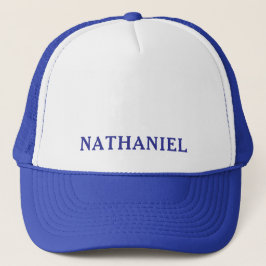 Boné Custom Name Design for Personalized Trucker Hats