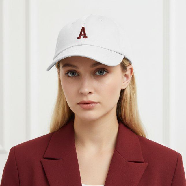 Boné Custom Unisex Initial Cap Birthday Gift for Her (Monogram Baseball Cap Birthday Gift for Her or him, Personalized Unisex Cap Gift for Mom or Friends)