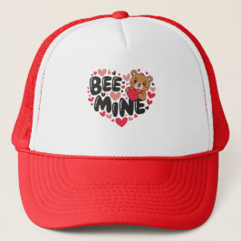 Boné Cute Bee Mine Teddy Bear Valentine's Day