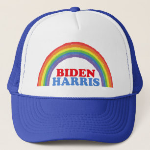 Boné Cute Biden Harris Rainbow Democrata