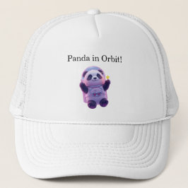 Boné Cute Panda Astronaut Kids Cap – Funny Space Panda 