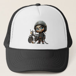 Boné Cute Skull Biker | Passeio ao Luar pelo Deserto