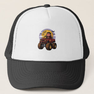 Boné Cute Vampire Monster Truck Halloween Camisa Design
