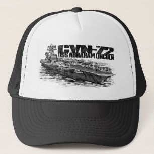 Boné CVN- 72 Abraham Lincoln Trucker Hat