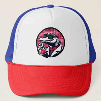 Boné Cyber News Gator Trucker Hat