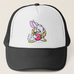 Boné Cybunny amarelo que abraça Negg