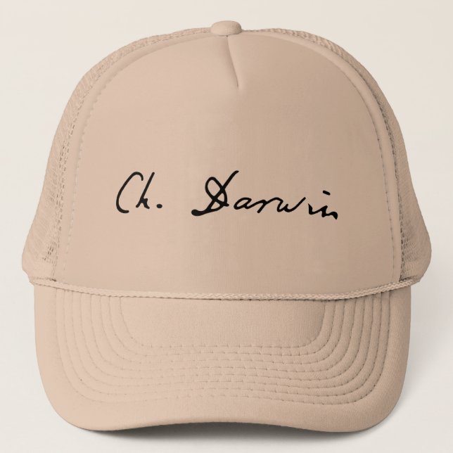 Boné da assinatura de Darwin (Frente)