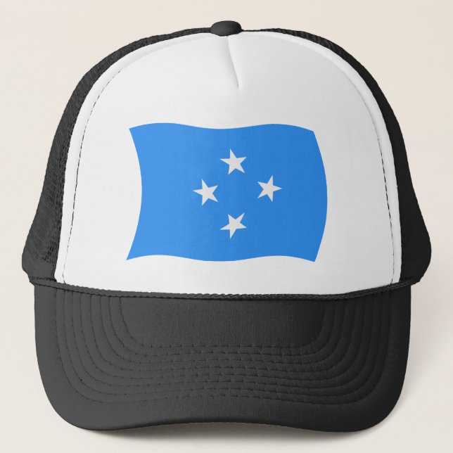 Boné da Bandeira da Micronésia (Frente)