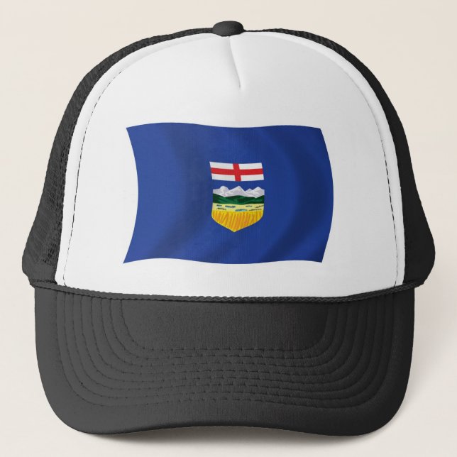Boné da Bandeira de Alberta (Frente)