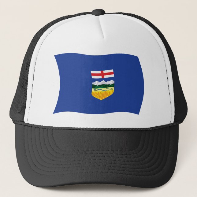 Boné da Bandeira de Alberta (Frente)