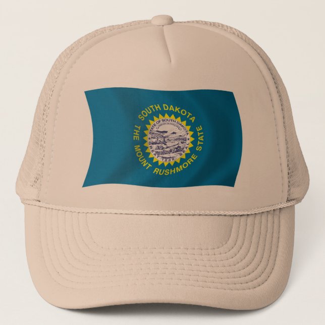Boné da Bandeira de Dakota do Sul (Frente)