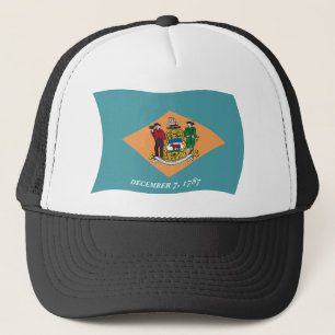 Boné da Bandeira de Delaware
