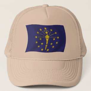 Boné da Bandeira de Indiana