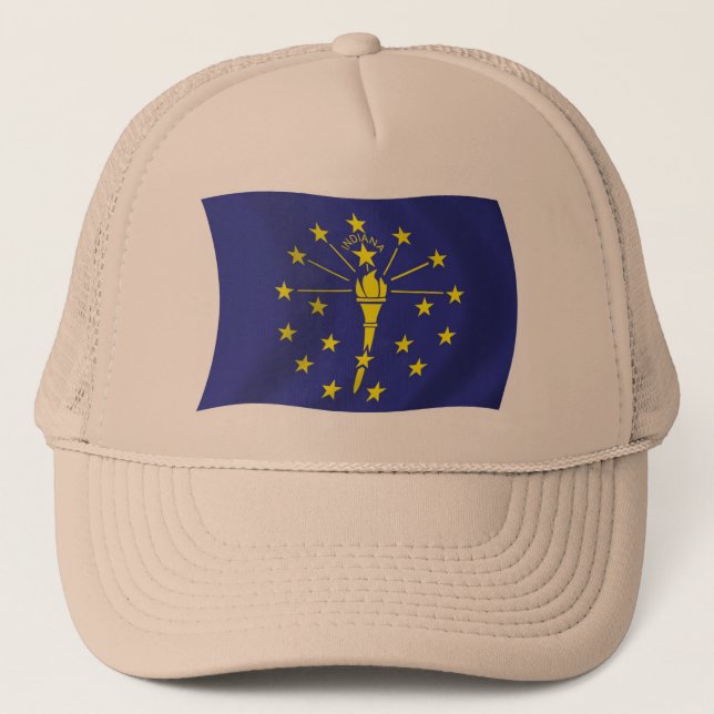 Boné da Bandeira de Indiana (Frente)