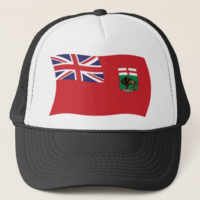 Boné da Bandeira de Manitoba (Frente)