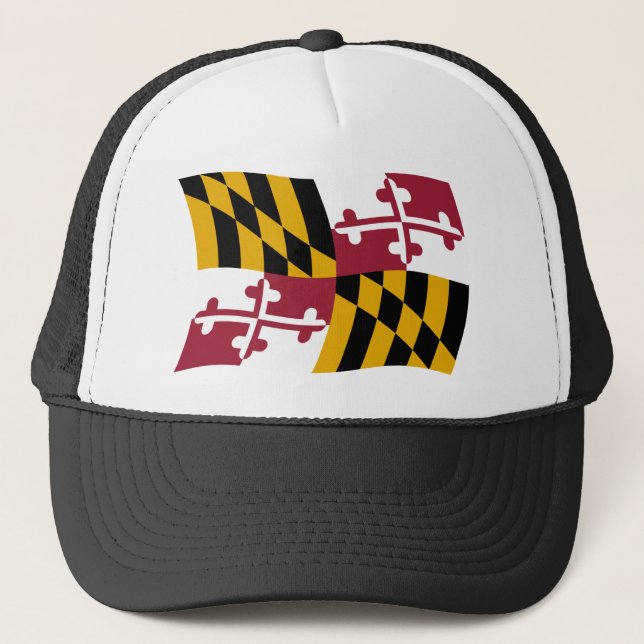 Boné da Bandeira de Maryland (Frente)